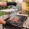 PARRILLA BARBACOA DOBLE 45X45 CM.