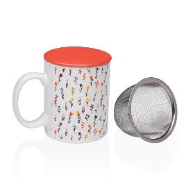 TAZA + FILTRO + TAPA INFUSION BLUME 350 ML