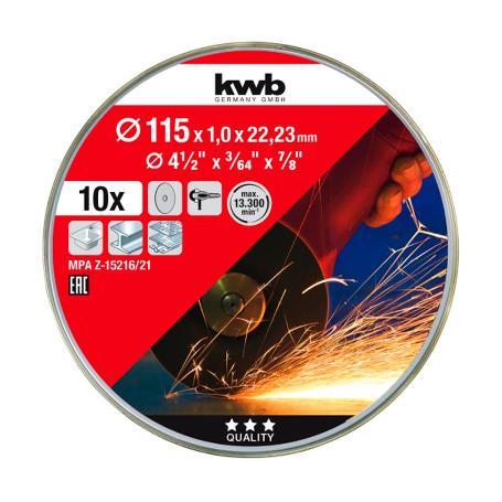 DISCO ABRASIVO INOXIDABLE 115X1X22 CORTE 49712021