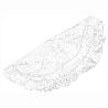 FUNDA MESA AJUSTABLE 80 CM