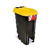 CUBO CON PEDAL ECO 80 L AMARILLO