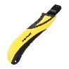 CUTTER 18 MM. CON 2 HOJAS ACERO SK5 BOTON AUTORETRACTIL HOJA PAVONADA NEGRA