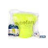 GORRA AMARILLA FLUORESCENTE CON PROTECCIÓN DE NUCA