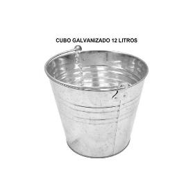 CUBO CHAPA GALVANIZADO 12 LTS ECO CLASICO
