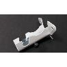 SOPORTE BARRA  1 12 FRENTE BLANCO CON TORNILLO 1200103