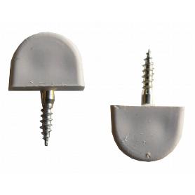SOPORTES ESTANTE TORNILLO PEQUEÑO BLANCO A133