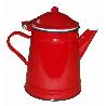 CAFETERA CONICA ROJA 1 L18X18 CM
