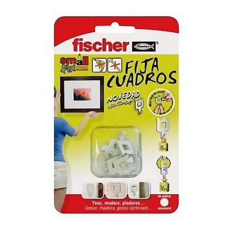 FIJA CUADROS 522206 BLANCO 8UDS