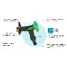 GRIFO LIFE 1/2X1/2  JARDIN ENCHUFE RAPIDO D.15