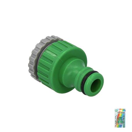 ADAPTADOR MANGUERA PLASTICO 3/4-1/2 HEMBA BLISTER