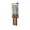 TENEDOR CHULETERO PARA CARNE MANGO MANDERA ECO LOW COST CUPERINOX ALBACETE - PACK 2 UNIDADES
