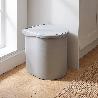 CUBO DE BASURA RING. TAPA AUTOMÁTICA. PARA MUEBLE