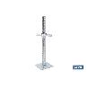 BASE SOPORTE NIVELADORA DE ANDAMIO DE 34 X 500 MM