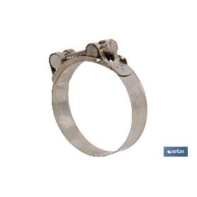 ABRAZADERA SÚPER INOXIDABLE 304 M 102-108 VENTA UNITARIA