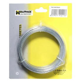 ALAMBRE GALVANIZADO 1,3 MM / 8 (ROLLO 50 METROS)