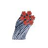 ROLLO 100 MTS. CABLE INOX 4MM.