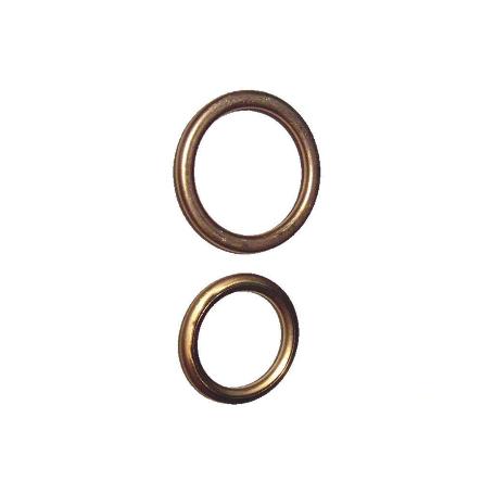 ARANDELA DE COBRE PARA TAPON CARTER 12X17   CAJA 100 UNID.
