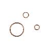 ARANDELA DE COBRE PARA TAPON CARTER 20X26   CAJA 100 UNID.