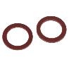 ARANDELA DE FIBRA ROJA M-13 X 18 X 1,5   CAJA 100 UNID.