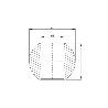 BOLA ENGANCHE RÁPIDO RÓTULA BRAZO INFERIOR 64 X 37,1 X 45 MM   CAJA 10 UNID.