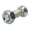 TORNILLO DOS PRISIONEROS C-8.8 M-12X40 ZINCADO   CAJA 50 UNID.