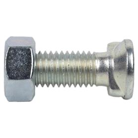 TORNILLO DOS PRISIONEROS C-8.8 M-12X45 ZINCADO   CAJA 50 UNID.