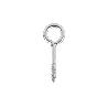 HEMBRILLA CERRADA INOX A2 Ø4.0X30MM   CAJA 50 UNID.
