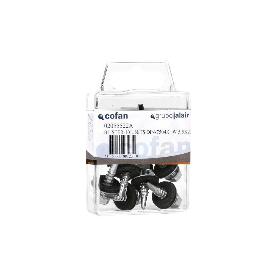 BLÍSTER DE 5 UDS. DIN-7504K+W 63X25 ZINC VENTA UNITARIA