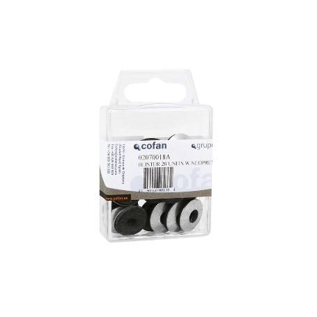 BLÍSTER DE 35 UDS. ARANDELAS CON NEOPRENO 14 MM VENTA UNITARIA