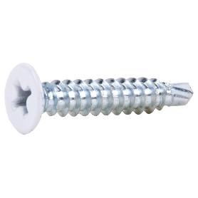 TORNILLO AUTOT. EXTRAPLANO 4,2 X 23 BLANCO   CAJA 500 UNID.