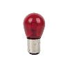 LÁMPARA COFAN 2 POLOS ROJA CENTRADA P21/5W (BAY15D) 12V VENTA UNITARIA