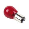 LÁMPARA COFAN 2 POLOS ROJA DESCENTRADA P21/5W (BAW15D) 12V   CAJA 10 UNID.