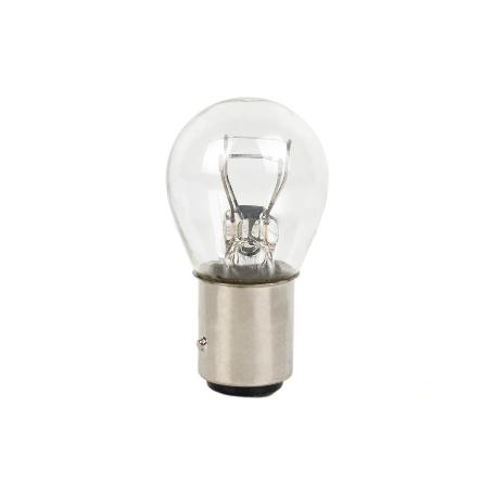 LÁMPARA COFAN 2 POLOS BLANCA DESCENTRADA P21/5W (BAZ15D) 12V VENTA UNITARIA