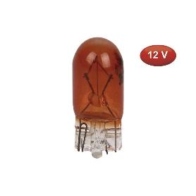 LÁMPARA S/CASQUILLO W5W 12V ÁMBAR VENTA UNITARIA