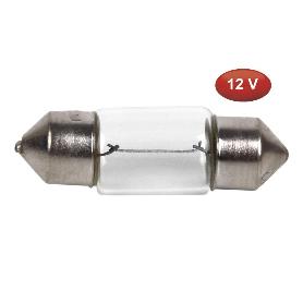 LÁMPARA PLAFONIER C10W (11X31MM) 12V   CAJA 10 UNID.