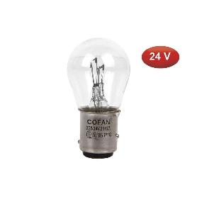 LÁMPARA COFAN 2 POLOS P21/5W (BA15D) 24V VENTA UNITARIA