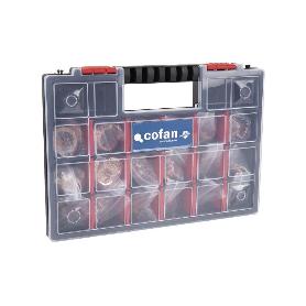 MALETIN 400 ARANDELAS DE COBRE