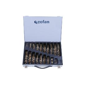 MALETIN SURTIDO BROCAS COBALTO 1-10 - 125 UNDS.