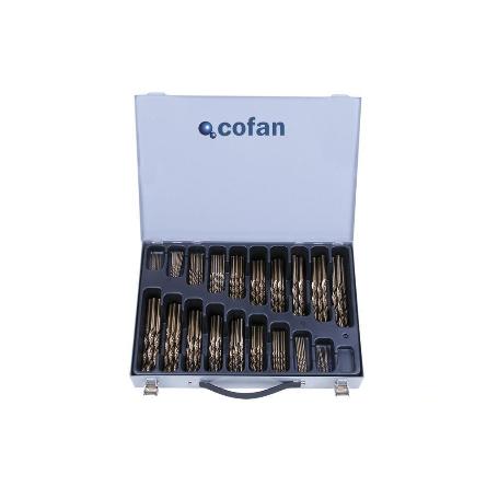 MALETIN SURTIDO BROCAS COBALTO 1-10 - 125 UNDS.