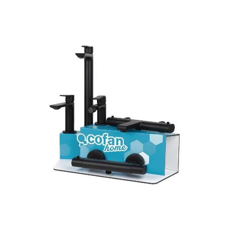 KIT DE GRIFERIA + EXPOSITOR MODELO KERCH