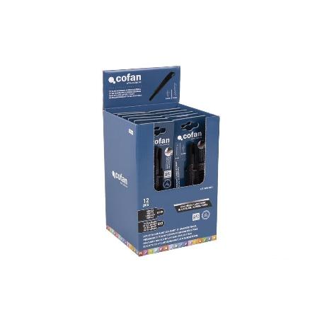 EXPOSITOR DE CÚTER ANTIDESLIZANTE HEAVY DUTY 9 MM 12 UDS.