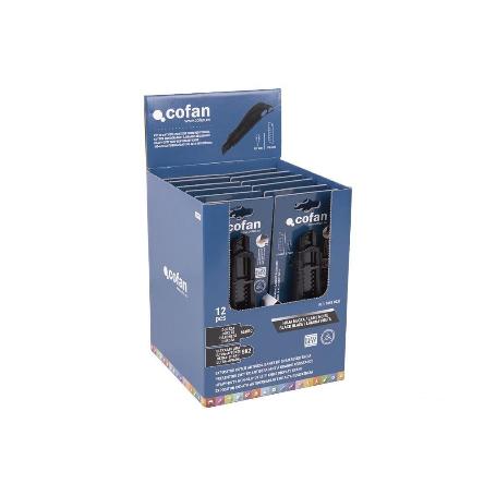 EXPOSITOR DE CÚTER ANTIDESLIZANTE HEAVY DUTY 18 MM 12 UDS.