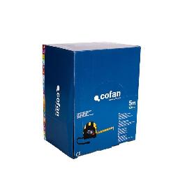 EXPOSITOR DE FLEXÓMETROS CON PROTECCIÓN DE GOMA 19 MM X 5 M 12 UDS.