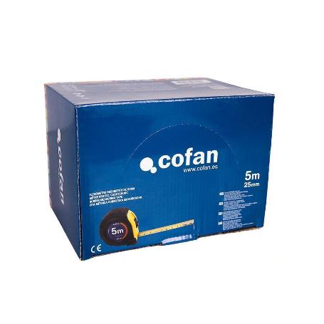 EXPOSITOR DE FLEXÓMETROS CON PROTECCIÓN DE GOMA 25 MM X 5 M 6 UDS.