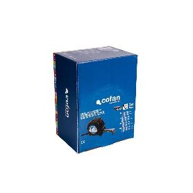 EXPOSITOR FLEXÓMETRO HOJA NEGRA DOBLE CARA 16 MM X 3 M 12 UDS.
