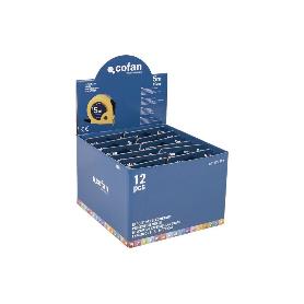 EXPOSITOR DE FLEXÓMETROS 19 MM X 5 M 12 UDS.