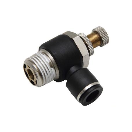 REGULADOR CÓNICO UNIDIRECCIONAL PARA CILINDRO T-12 R-3/8   CAJA 2 UNID.