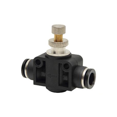 REGULADOR DE FLUJO UNIDIRECCIONAL EN LINEA TUBO-TUBO D-6   CAJA 5 UNID.