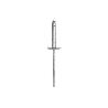 REMACHE ALUMINIO ALA ANCHA D-9,5  3,2 X 14 MM   CAJA 500 UNID.