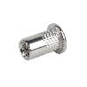 TUERCAS REMACHABLES RANURADAS ANCHAS INOX A-2 M4   CAJA 1000 UNID.